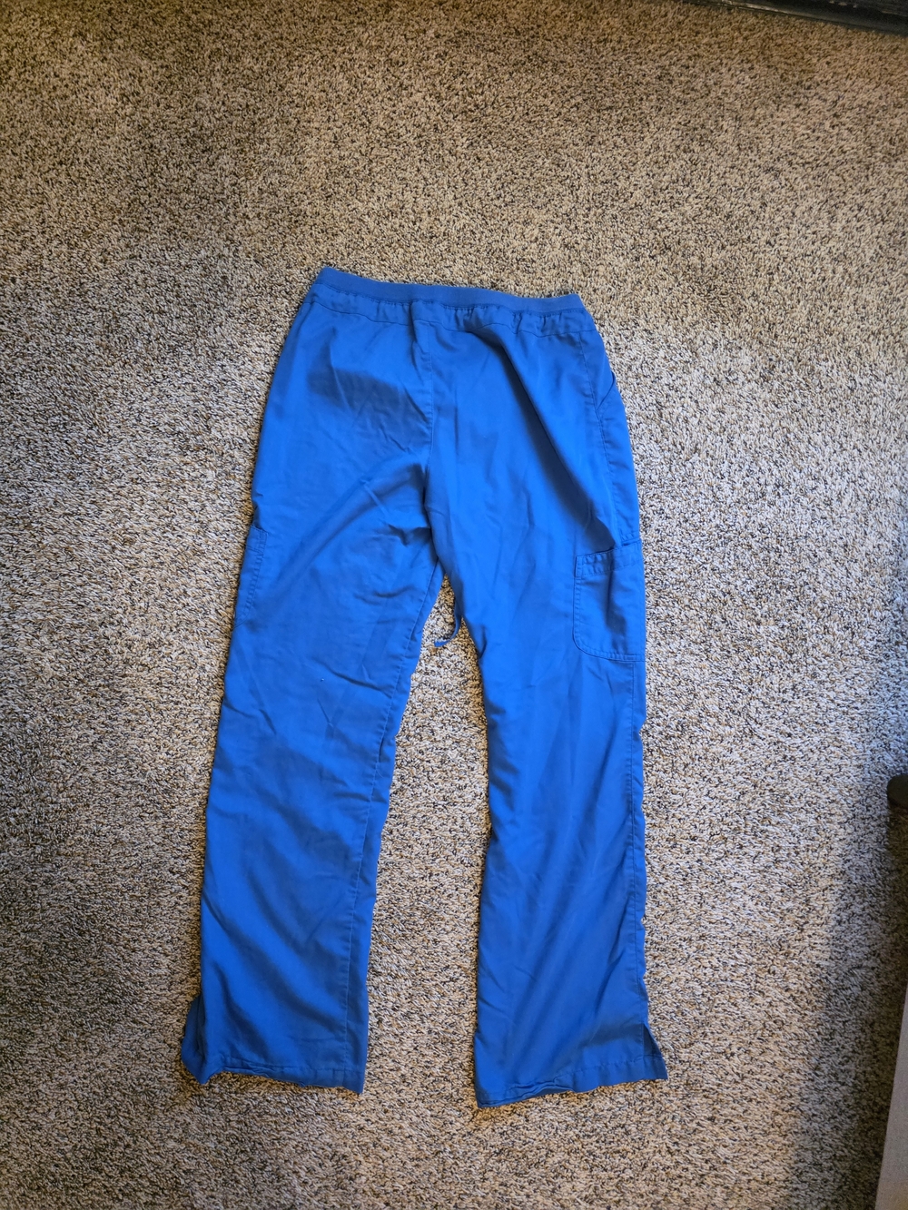 Grey's Anatomy Women's Royal Blue Cargo Scrub Pants